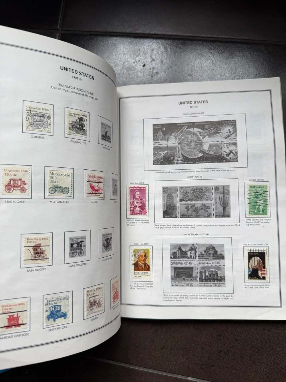 HE Harris Freedom III Stamp Album United States Collecting Stamps Homeschool